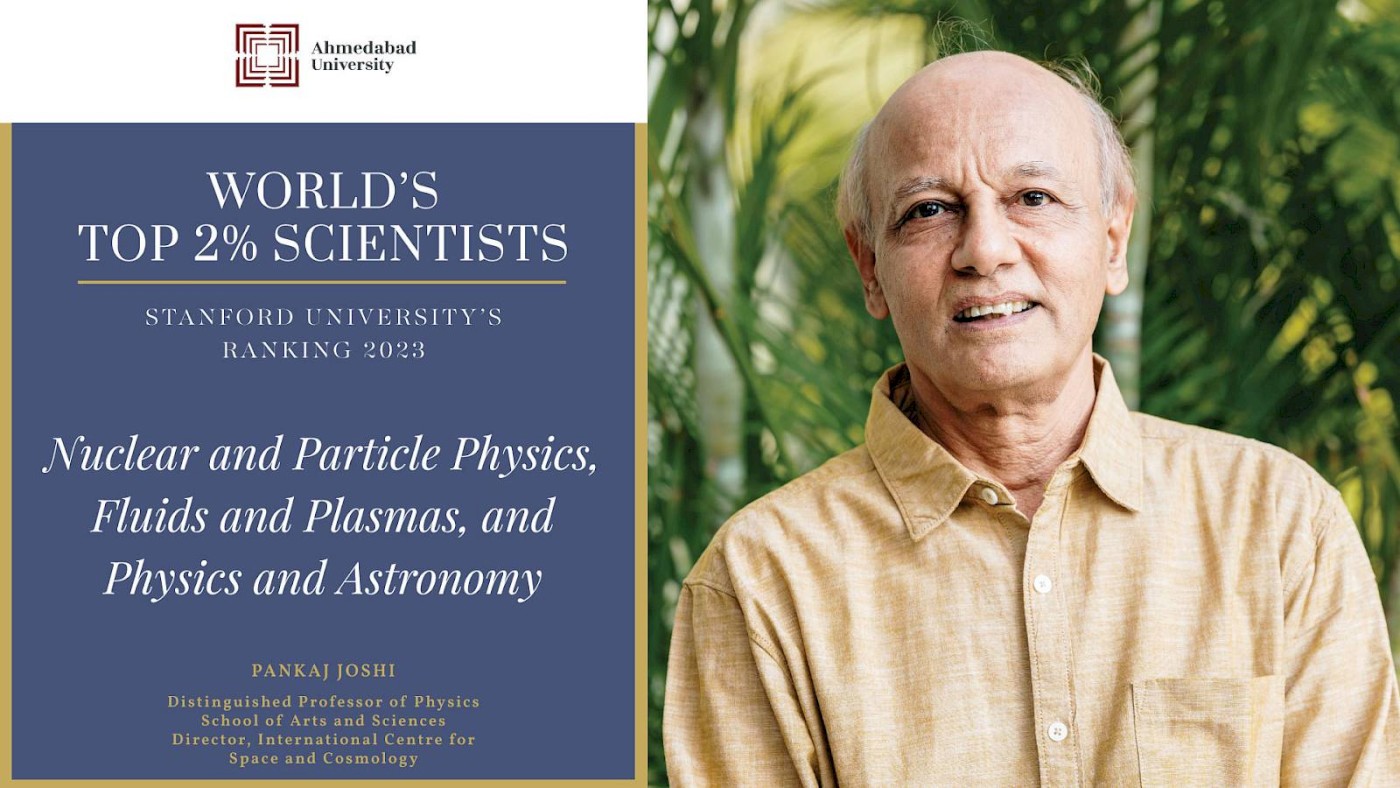 Pankaj Joshi World's Top 2% Scientists by Stanford University