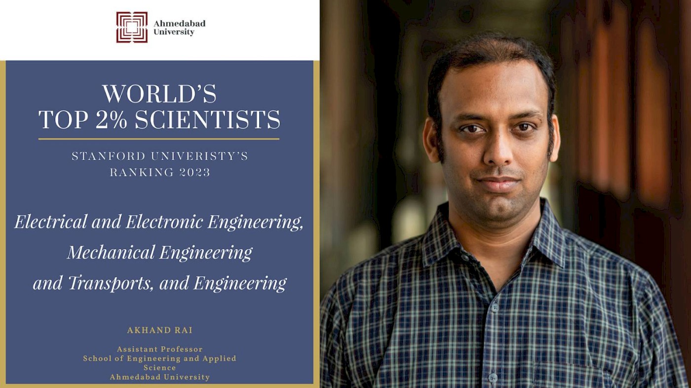 Akhand Rai World's Top 2% Scientists by Stanford University