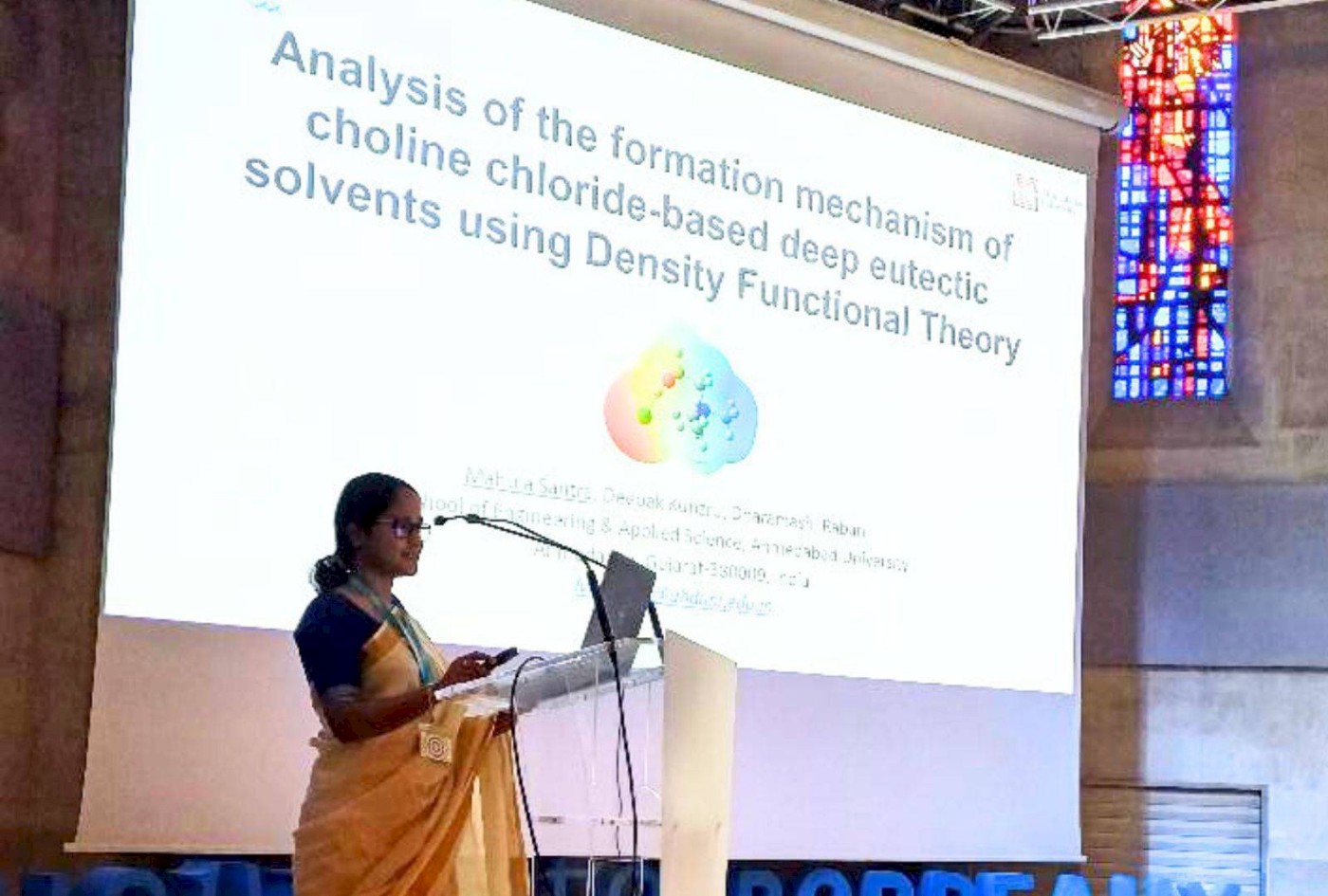 Ahmedabad Doctoral Student Mahula Santra at European Molecular Liquids Group (EMLG) and the Japanese Molecular Liquids Group (JMLG) 2023