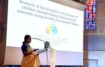 Ahmedabad Doctoral Student Mahula Santra at European Molecular Liquids Group (EMLG) and the Japanese Molecular Liquids Group (JMLG) 2023