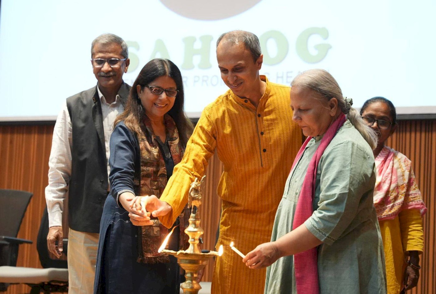 Inauguration of 'Sahyog,' a Collaborative Centre between Ahmedabad University and SEWA
