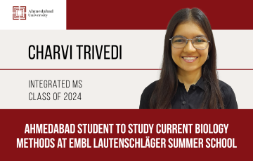 Charvi Trivedi EMBL Lautenschläger Summer School