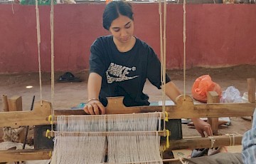 CHM Students Tejgadh Visit