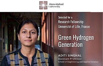 Aditi Singhal Receives IFI-funded Fellowship