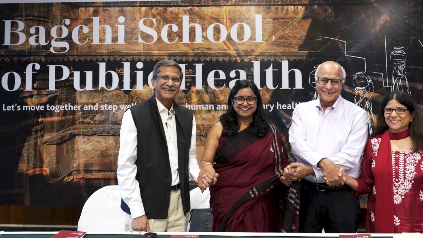 Ahmedabad University Announced the Bagchi School of Public Health