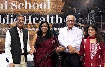 Ahmedabad University Announced the Bagchi School of Public Health