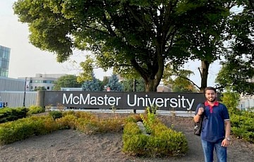 Devam Bhatt, BTech Class of 2024, Joins McMaster University