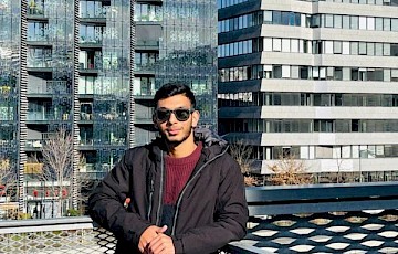 Dev Desai in France at ECAM La Salle