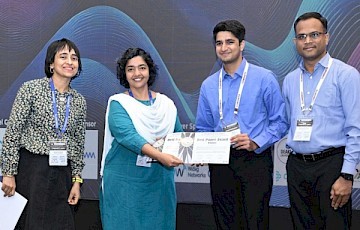 Student-Professor Duo Makes History at COMSNETS 2025 with Best Paper Award Win