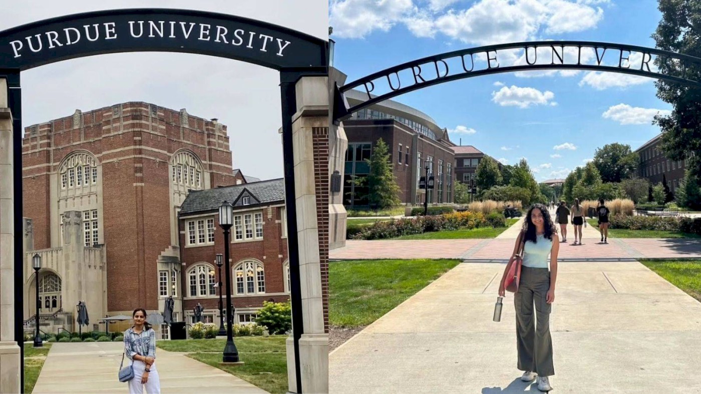 Malomee Patel and Mayuri Modhwadia