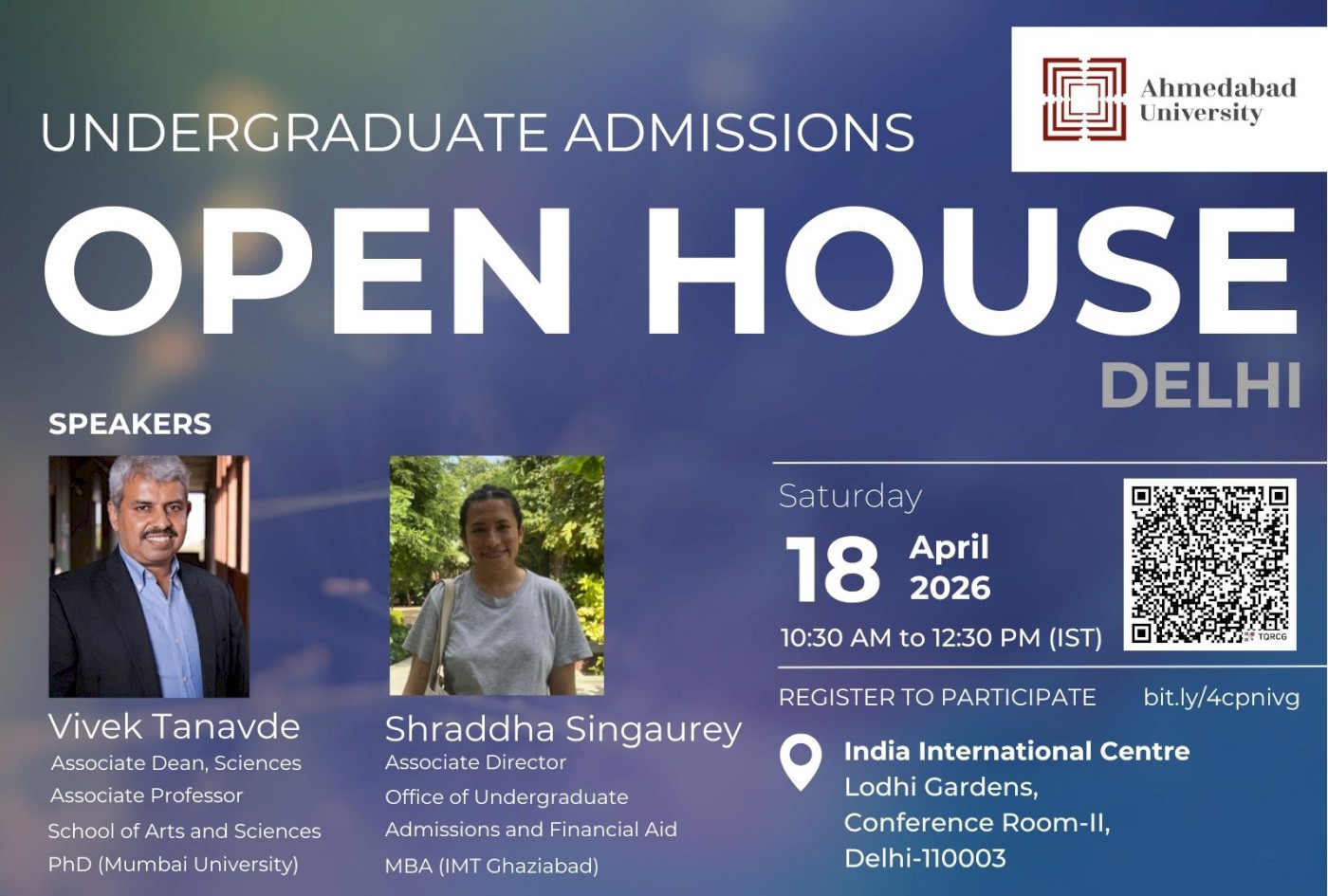 Undergraduate Admissions Open House: Delhi
