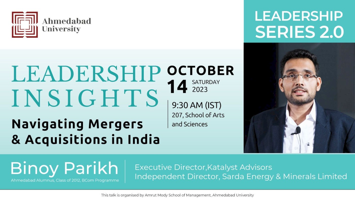 LEADERSHIP INSIGHTS: Navigating Mergers & Acquisitions in India
