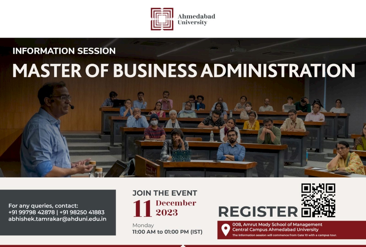 Information Session: Master of Business Administration