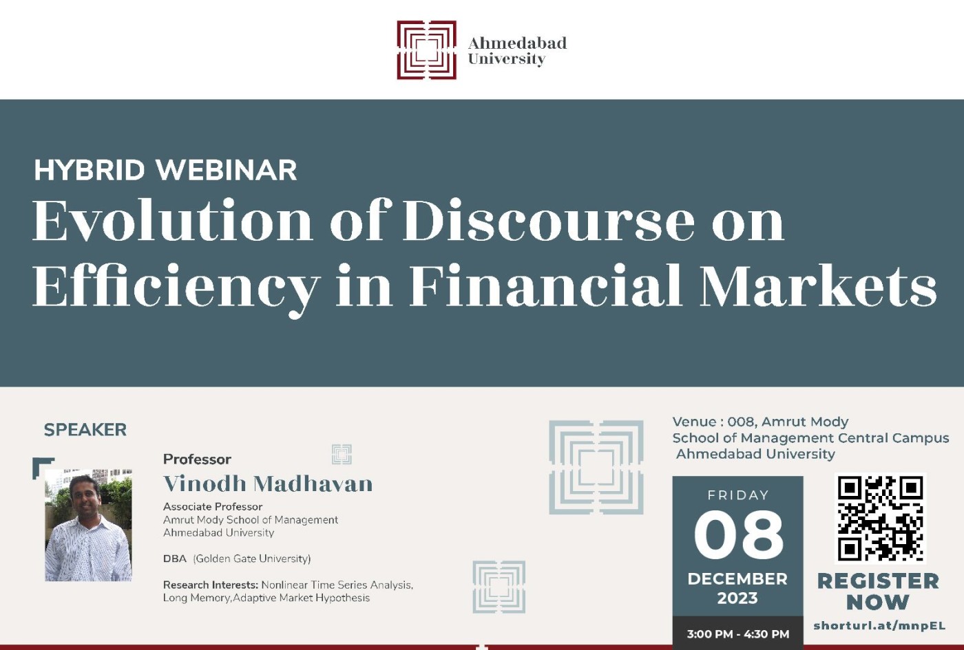 Evolution of Discourse on Efficiency in Financial Markets