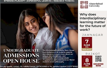 Admissions Open House: Jamnagar and Rajkot