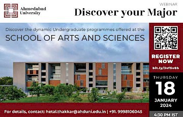 Discover your Major: Arts and Sciences