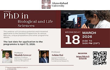 Webinar: PhD in Biological and Life Sciences