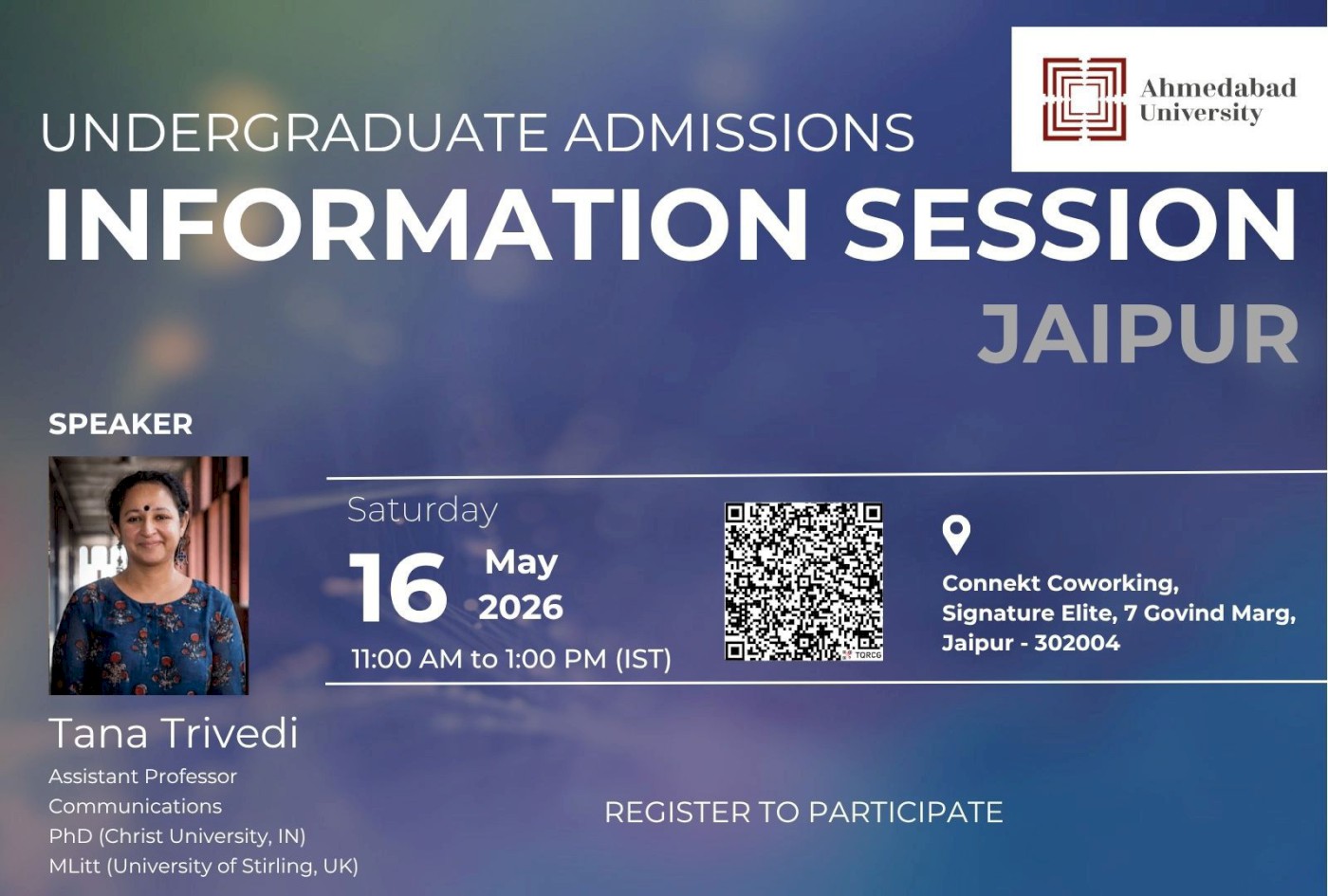 Undergraduate Admissions Open House: Jaipur