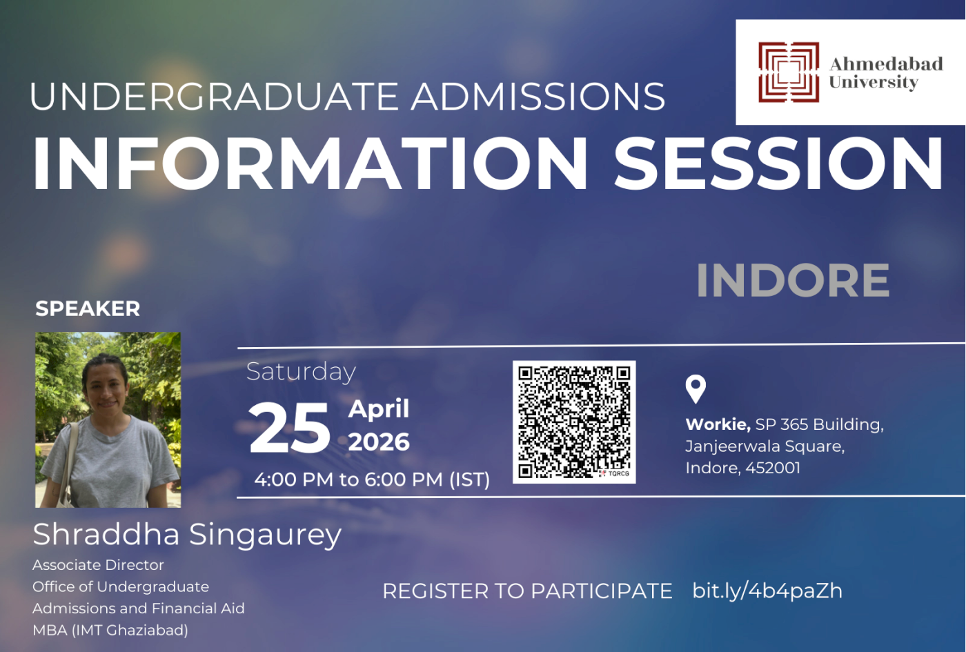 Undergraduate Admissions Open House: Indore