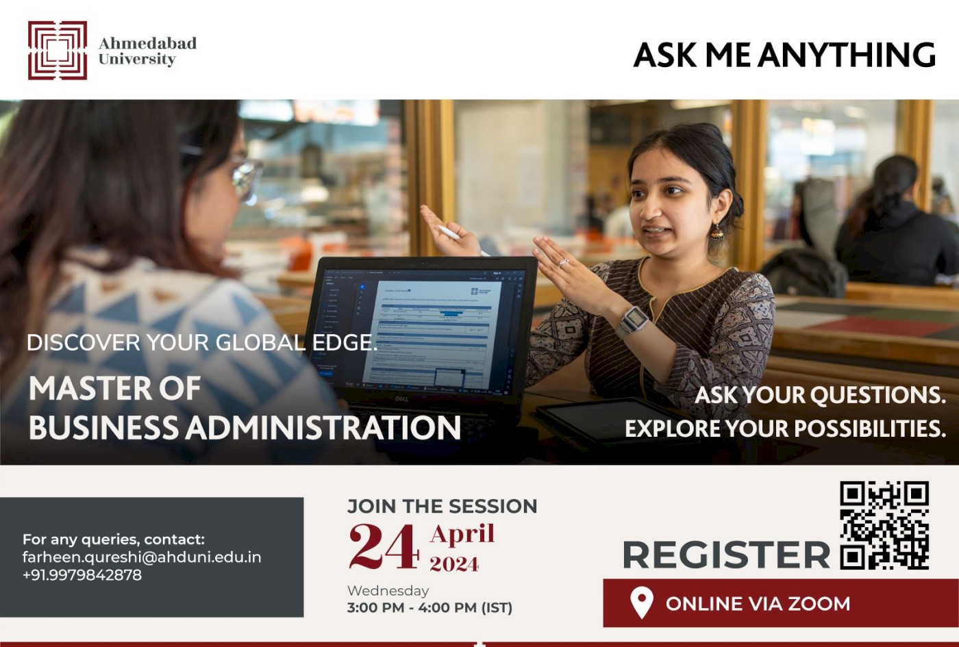 Ask me Anything: Master of Business Administration