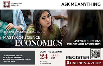 Ask me Anything: Master of Science in Economics