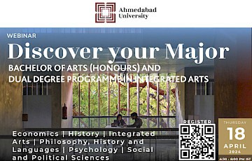 Discover your Major: BA (Honours) and Dual Degree Programme in Integrated Arts