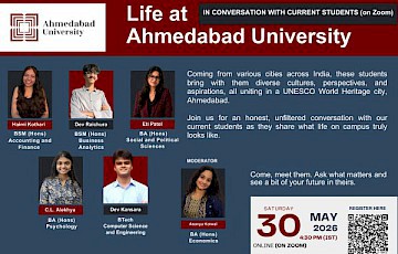 Life at Ahmedabad University