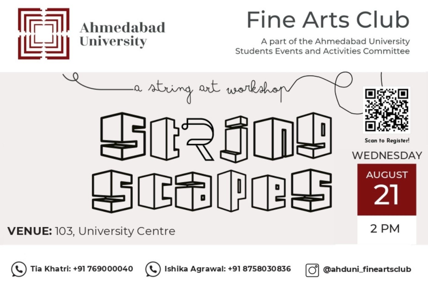 Stringscapes: A String Art Workshop