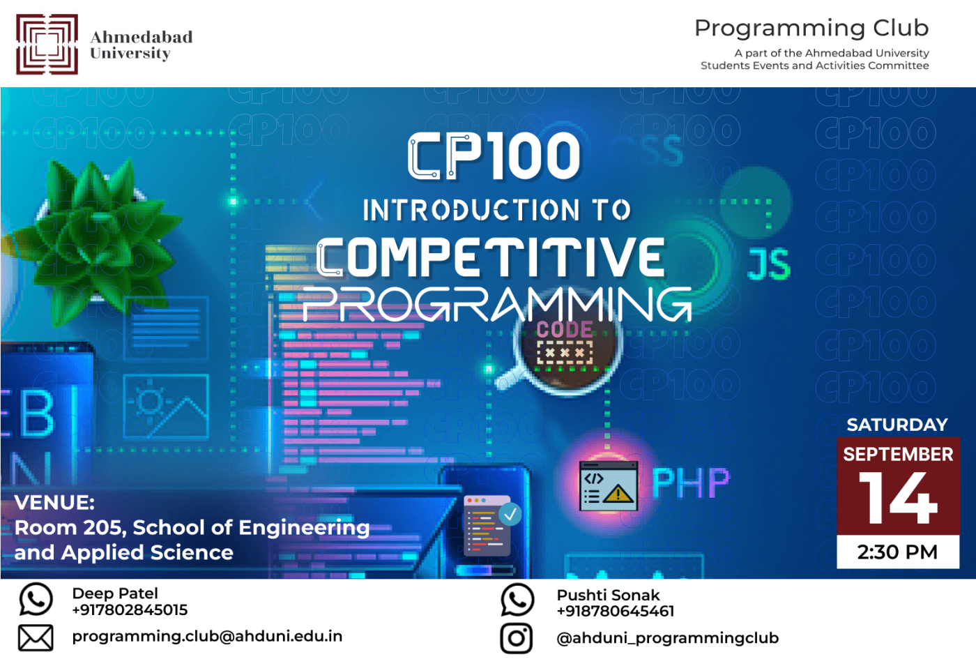 CP100: Introduction to Competitive Programming