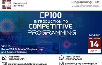 CP100: Introduction to Competitive Programming