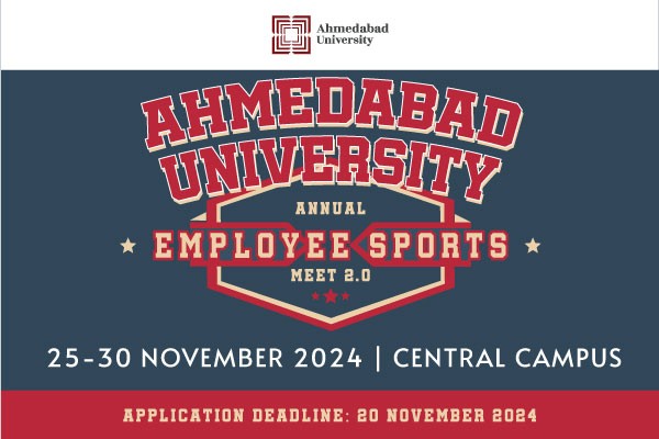 Ahmedabad University Employee Annual Sports Meet 2.0