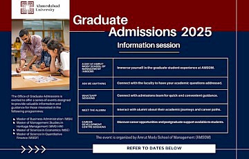 Graduate Admission Information Sessions