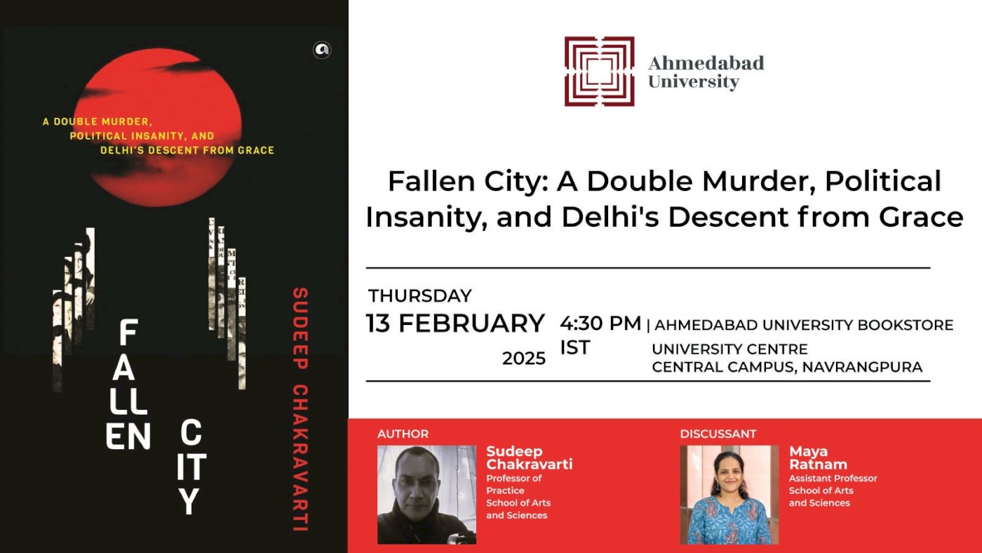 Book Talk: Fallen City: A Double Murder, Political Insanity, and Delhi's Descent from Grace