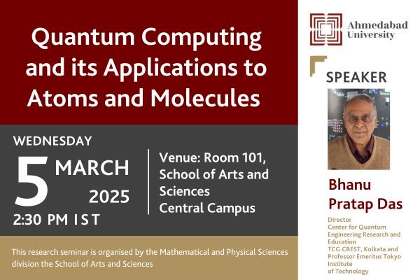 Quantum Computing and its Applications to  Atoms and Molecules