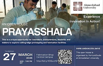 Open House at Prayasshala Fab Shop