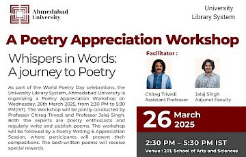 Poetry Appreciation Workshop