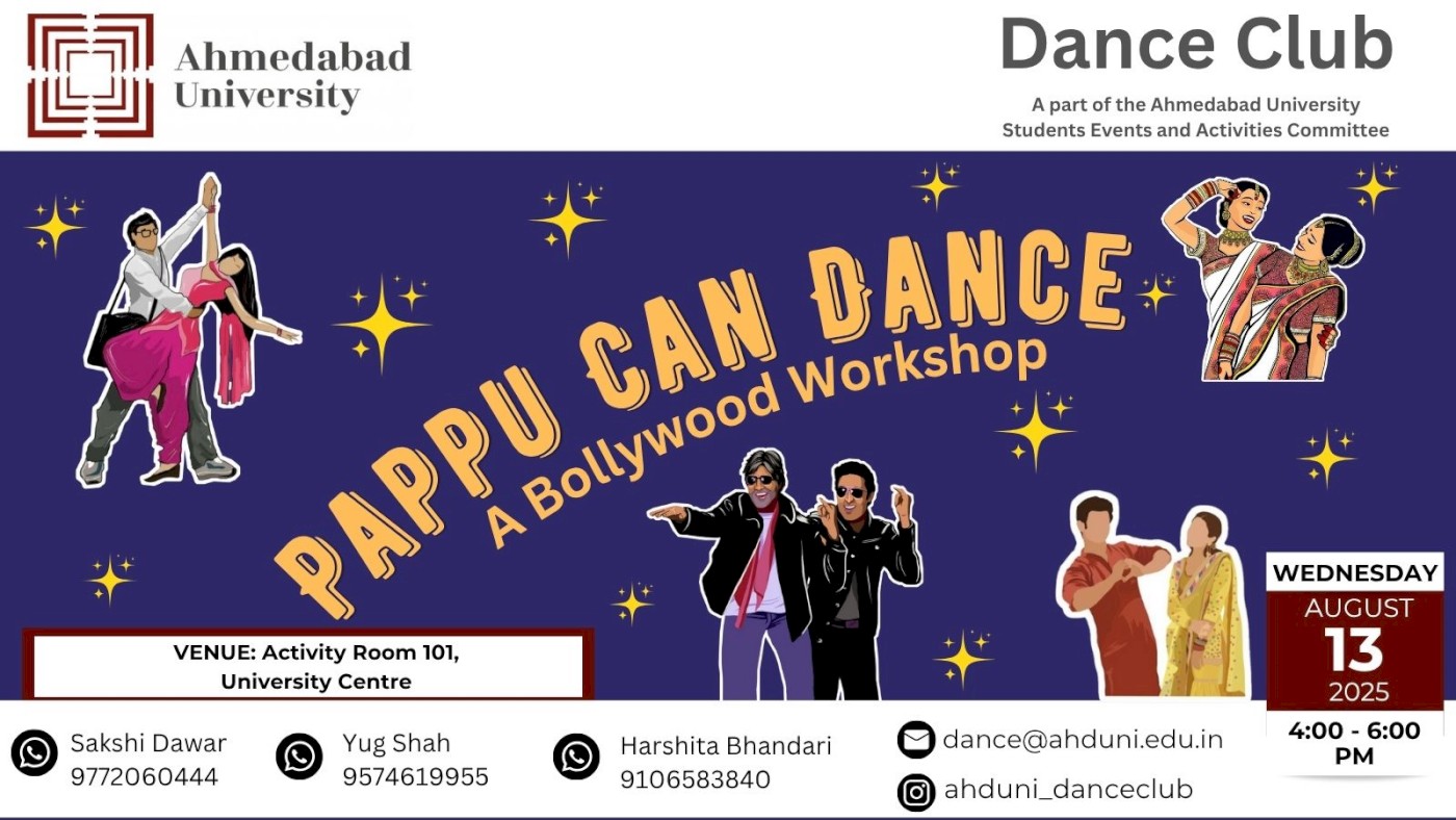 Pappu can Dance: A Bollywood Workshop