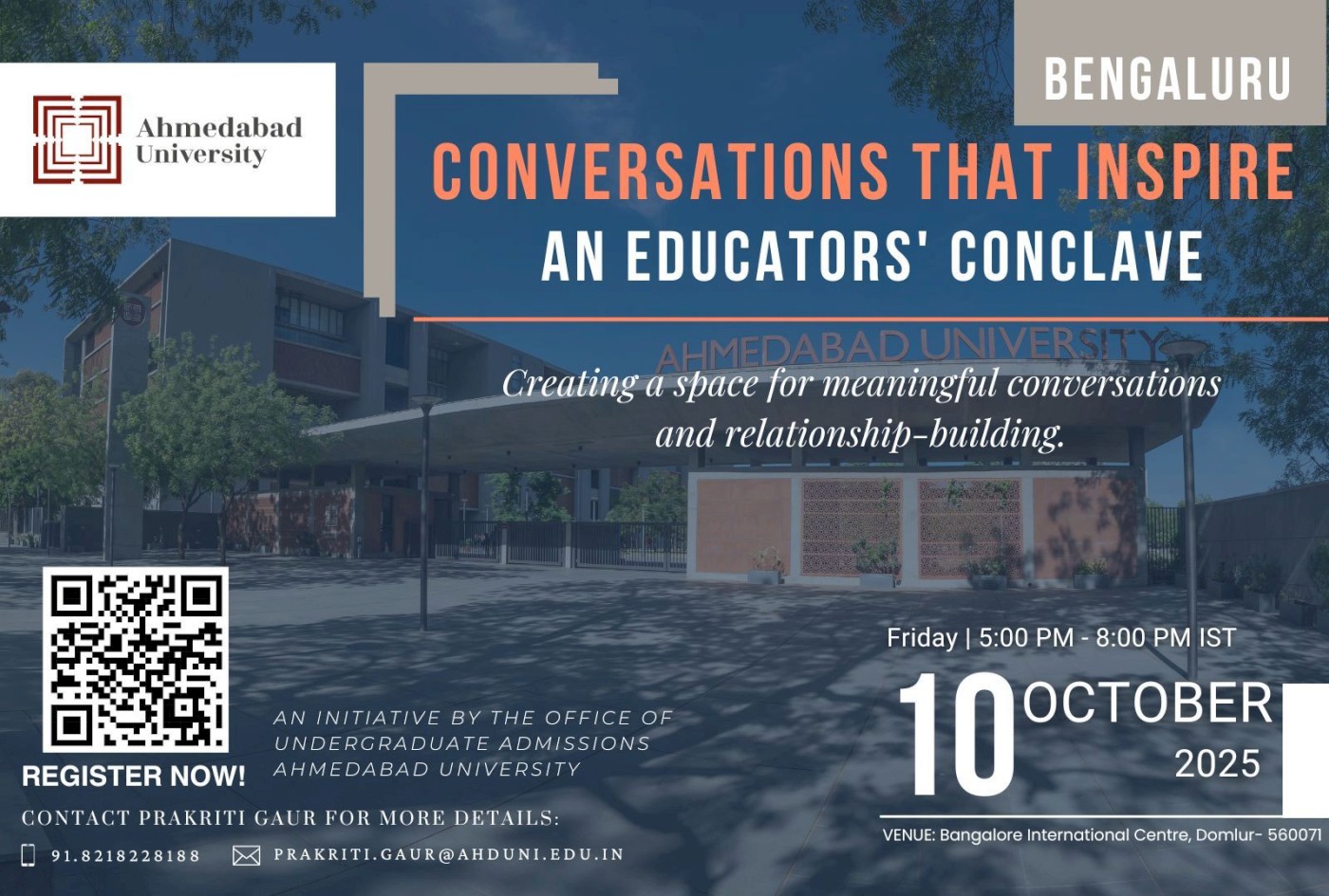 An Educators' Conclave: Bengaluru