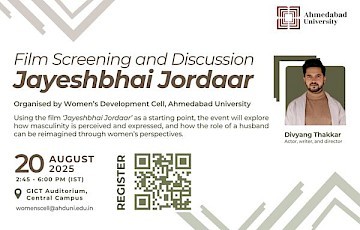 Film Screening and Discussion- Jayeshbhai Jordaar