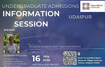 Undergraduate Admissions Open House: Udaipur