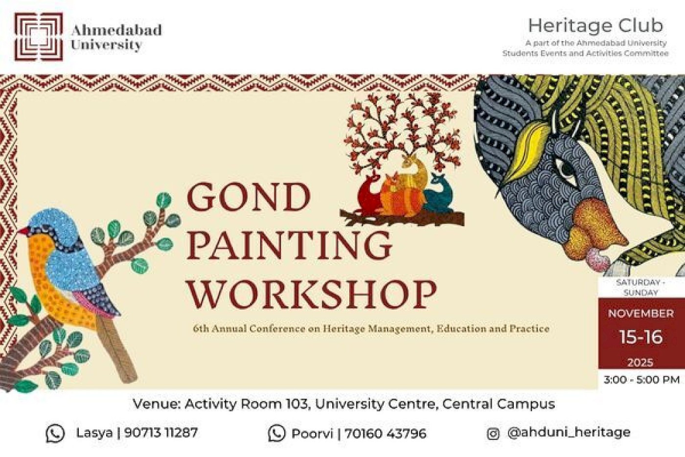 Gond Painting Workshop