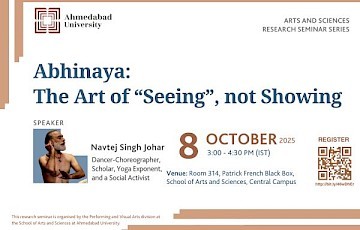 Abhinaya: The Art of “Seeing”, not Showing
