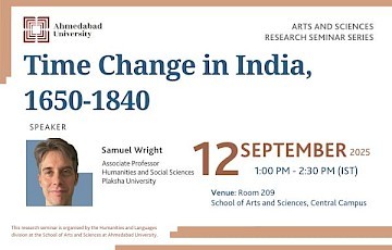 Time Change in India, 1650-1840