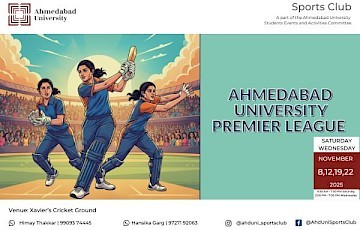 Ahmedabad University Premier League 2025 (AUPL) | Sports Club