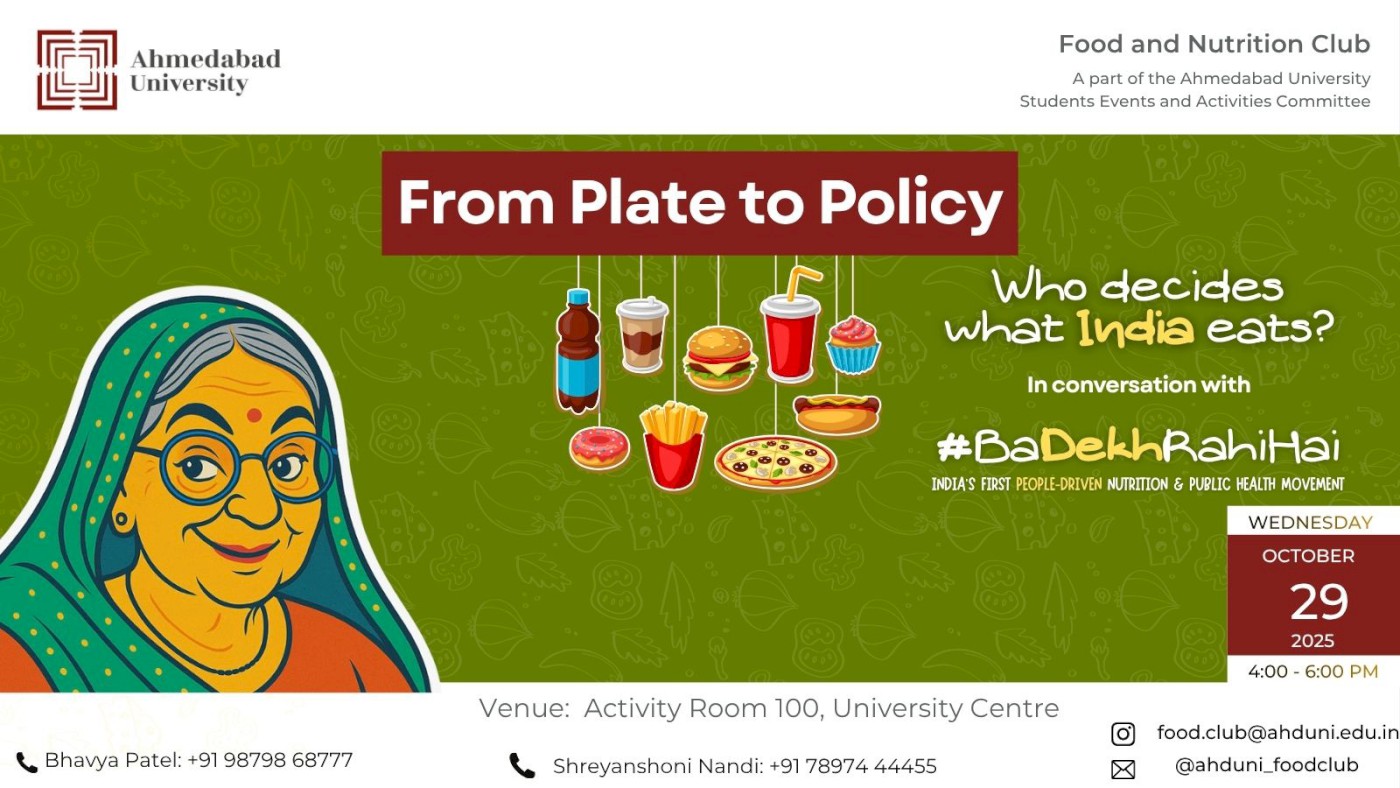 From Plate to Policy | Food and Nutrition Club