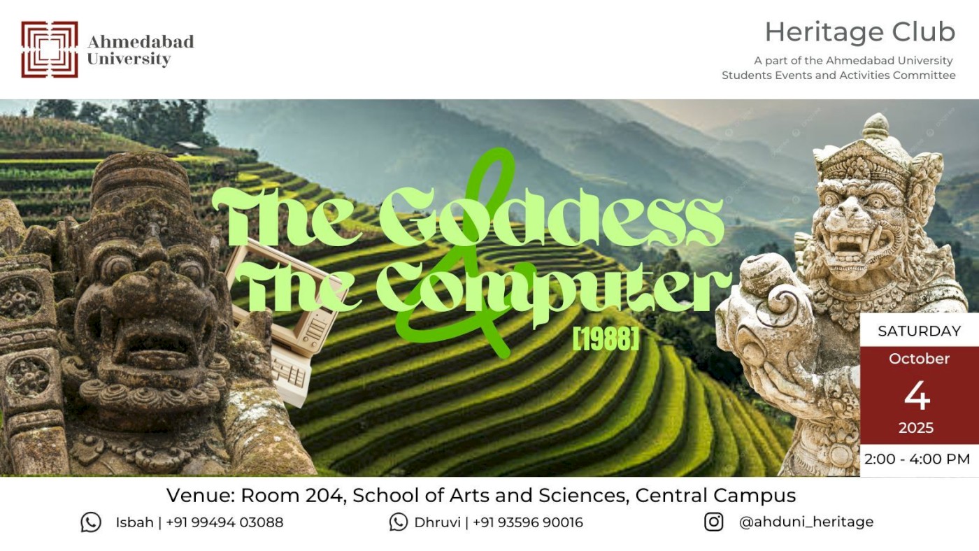 Documentary Screening: The Goddess and the Computer