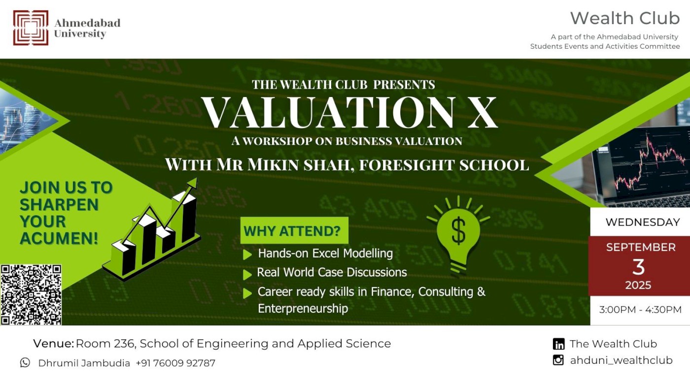 Valuation X: A Workshop on Business Valuation