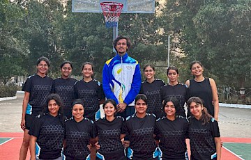 Girls’ Basketball Team wins 3rd Position in Indus Cup