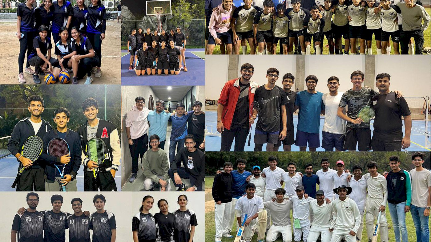 Ahmedabad University's Sports Teams Dominate Inter-University Sports Tournaments