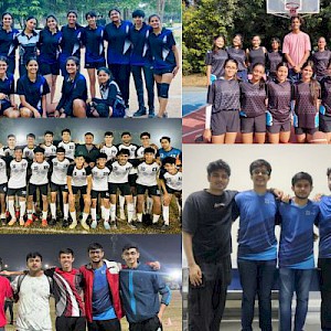 Ahmedabad University Wins Football and Volleyball Titles at DA-IICT’s Concours 2023